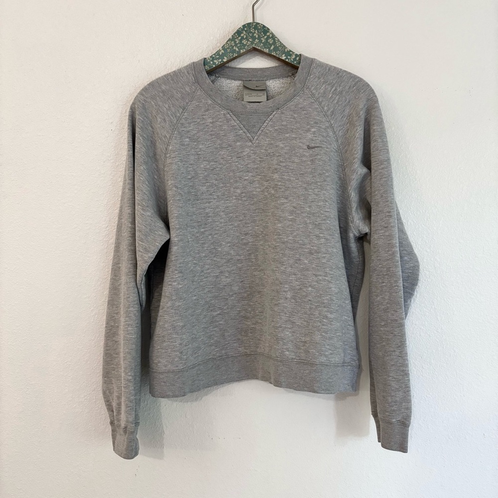 Nike | Grey vintage Y2K Sweatshirt Lounge Athletic Athleisure